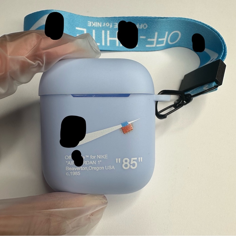 Blue Airpod Case